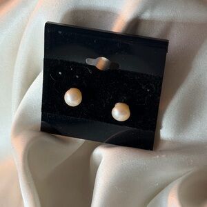 Hand Crafted Silver Stud Earrings